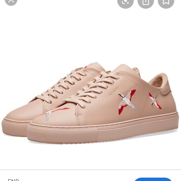 Axel Arigato Shoes - Axel arigato embroidered bird shoes